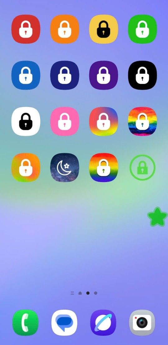 Multiple app icon color themes